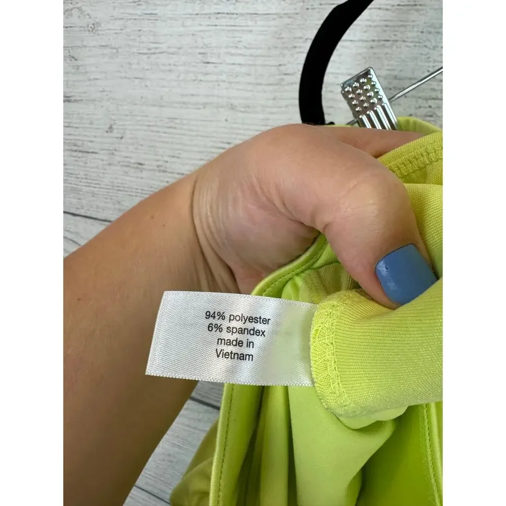 Livi Lane Bryant Active Plus Size Lime Green Sporty Skort Size 22/24